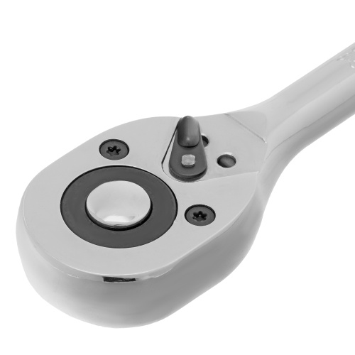 Ключ-трещотка 1/2", CrV, 45 зубьев, с быстрым сбросом, цельнометаллический, хром Matrix по ценам производителя в Челябинске с доставкой по всей России