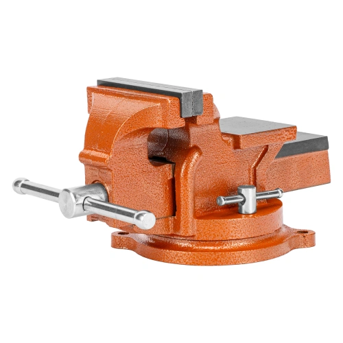 Тиски слесарные, 100 мм, поворотные, с наковальней Sparta по ценам производителя в Челябинске с доставкой по всей России