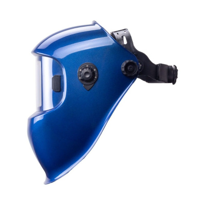 Маска сварщика КОРУНД-5 "синяя" без коробки (ф-р 2100V, пр-во FoxWeld) по ценам производителя в Челябинске с доставкой по всей России