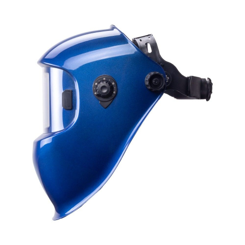 Маска сварщика КОРУНД-5 синяя без коробки (ф-р 2100V, пр-во FoxWeld) по ценам производителя в Челябинске с доставкой по всей России