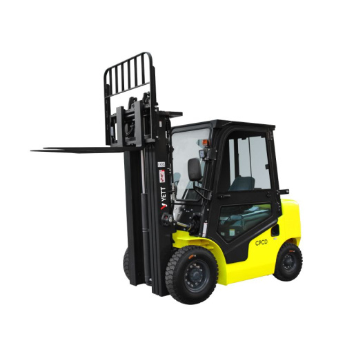Дизельный погрузчик с кабиной YETT CPCD25-WS1K2-M400-3W-K по ценам производителя в Челябинске с доставкой по всей России