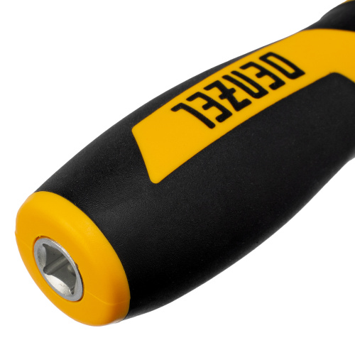 Набор инструментов, 1/2", 1/4", CrV, S2, пластиковый кейс, 122 предмета Denzel по ценам производителя в Челябинске с доставкой по всей России