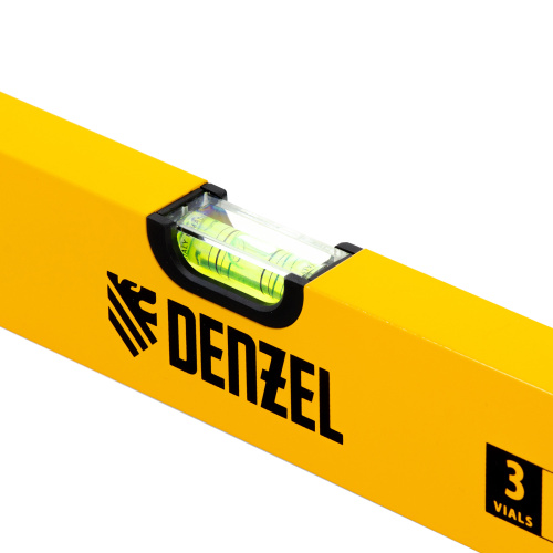 Уровень алюминиевый, 800 мм, фрезерованный, 3 глазка Denzel по ценам производителя в Челябинске с доставкой по всей России