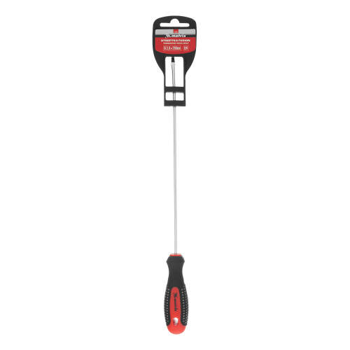 Отвертка Fusion, SL3 х 200 мм, CrV, трехкомпонентная рукоятка "Anti slip" Matrix по ценам производителя в Челябинске с доставкой по всей России