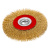 Щетка для точила, 125 мм, посадка 20 мм, плоская, латунированная витая проволока Matrix по ценам производителя в Челябинске с доставкой по всей России