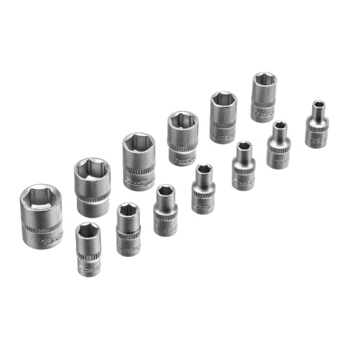 Набор инструментов, 1/2", 3/8", 1/4", пластиковый кейс 172 предм. Сибртех по ценам производителя в Челябинске с доставкой по всей России