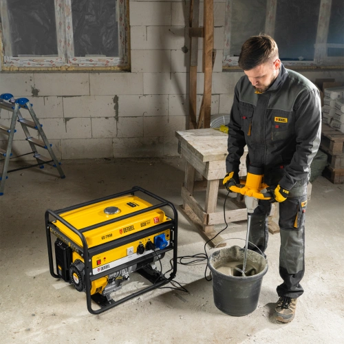 Генератор бензиновый GE 7900, 6.5 кВт, 220 В/50 Гц, 25 л, ручной пуск Denzel по ценам производителя в Челябинске с доставкой по всей России