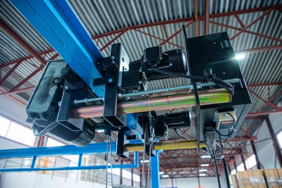 Таль передвижная двухскоростная с уменьшенной строительной высотой  3,2т  6м 4/1 380В электрическая канатная TOR SHA8 2D по ценам производителя в Челябинске с доставкой по всей России