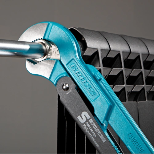 Ключ трубный рычажный 2, №3, цельнокованый, CrV, тип "S" Gross по ценам производителя в Челябинске с доставкой по всей России