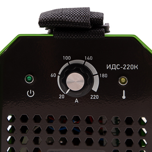 Инверторный аппарат дуговой сварки ИДС-220K, 220 А, ПВ 80%, диаметр электрода 1,6-5 мм Сибртех по ценам производителя в Челябинске с доставкой по всей России