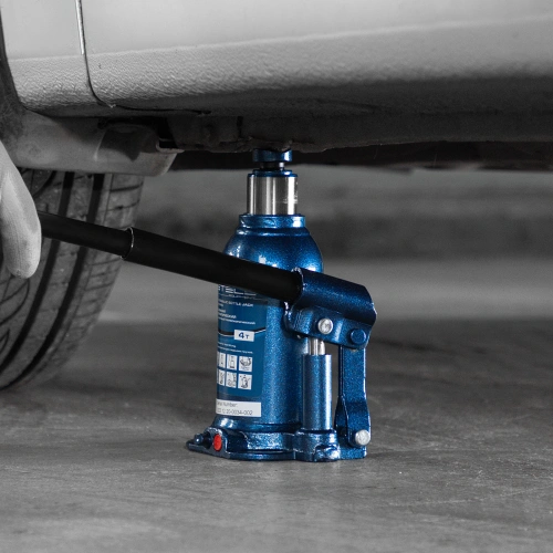 Домкрат гидравлический бутылочный телескопический, 4 т, подъем 170-420 мм Stels по ценам производителя в Челябинске с доставкой по всей России