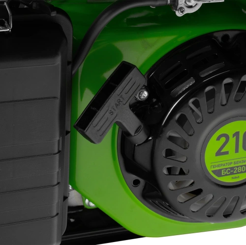Генератор бензиновый БС-2800, 2.5 кВт, 230В, четырехтактный, 15 л, ручной стартер Сибртех по ценам производителя в Челябинске с доставкой по всей России