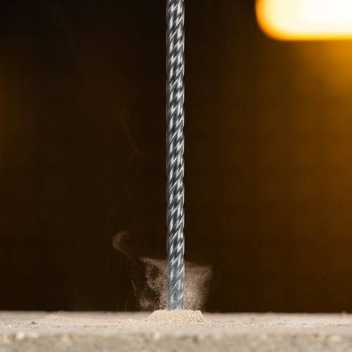 Бур по бетону, цельная крестовая пластина, 6x315 мм, SDS PLUS Denzel по ценам производителя в Челябинске с доставкой по всей России