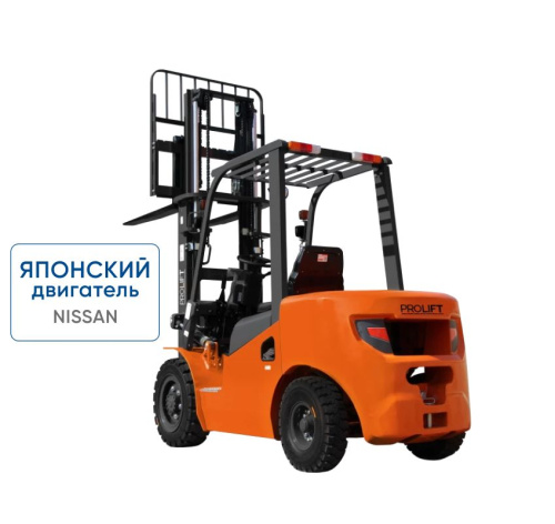 Бензиновый погрузчик CPQD25-RCK2 с японским двигателем и тремя линиями гидравлики по ценам производителя в Челябинске с доставкой по всей России