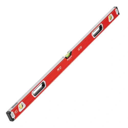 Уровень алюминиевый, магнит, фрезерованный, 3 глазка (1 зеркальный) двухкомпонентные рукоятки, 1200 мм Matrix по ценам производителя в Челябинске с доставкой по всей России