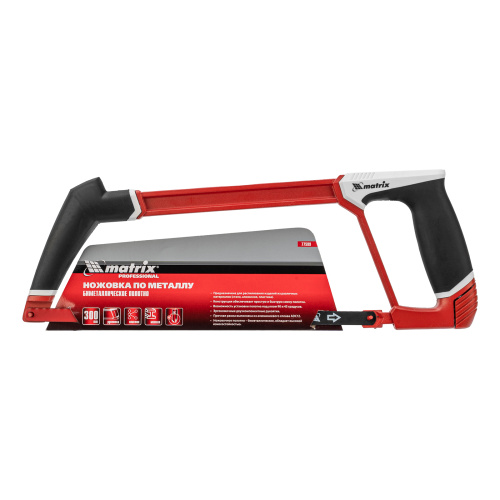 Ножовка по металлу, 300 мм, биметаллическое полотно, двухкомпонентная рукоятка Matrix Professional по ценам производителя в Челябинске с доставкой по всей России