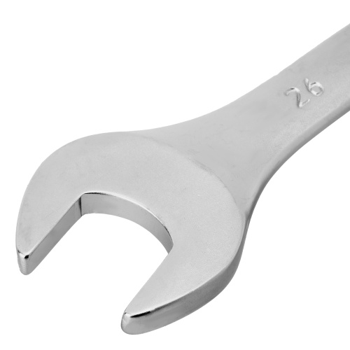 Ключ комбинированный, 26 мм, CrV, матовый хром Stels по ценам производителя в Челябинске с доставкой по всей России