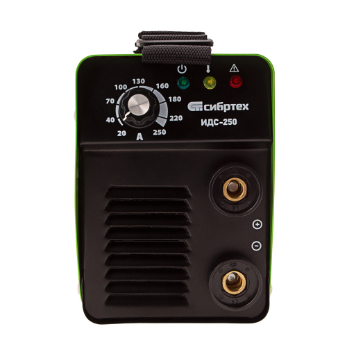 Аппарат инверторный дуговой сварки ИДС-250, 250 А, ПВ 80%, диаметр электрода 1.6-5 мм Сибртех по ценам производителя в Челябинске с доставкой по всей России