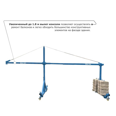 Строительная люлька SKYER SKR 6 по ценам производителя в Челябинске с доставкой по всей России