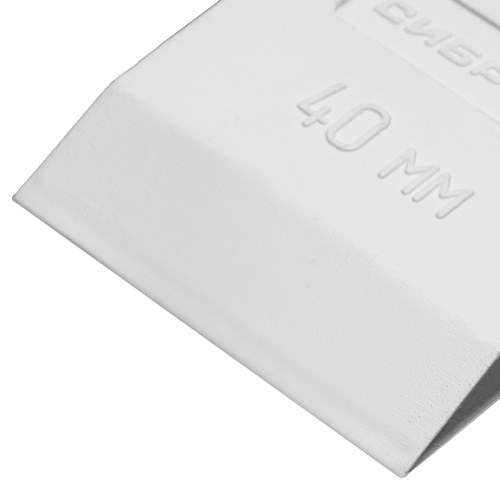 Шпатель, белая резина, 40 мм Сибртех по ценам производителя в Челябинске с доставкой по всей России