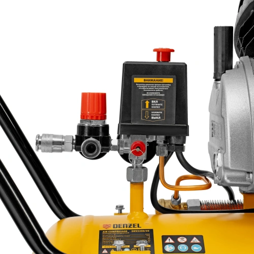 Компрессор воздушный DKV2200/50, Х-PRO 2.2 кВт, 400 л/мин, 50 л Denzel по ценам производителя в Челябинске с доставкой по всей России