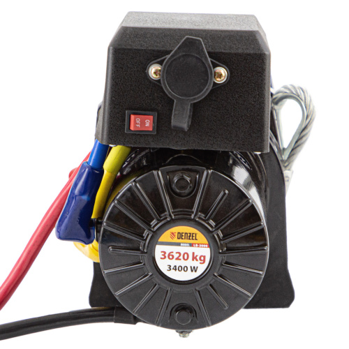 Лебедка автомобильная электрическая LB-3000.3.6 т, 3.4 кВт, 12 В Denzel по ценам производителя в Челябинске с доставкой по всей России