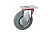 Колесо поворотное серая резина SC 55 f 125 мм по ценам производителя в Челябинске с доставкой по всей России