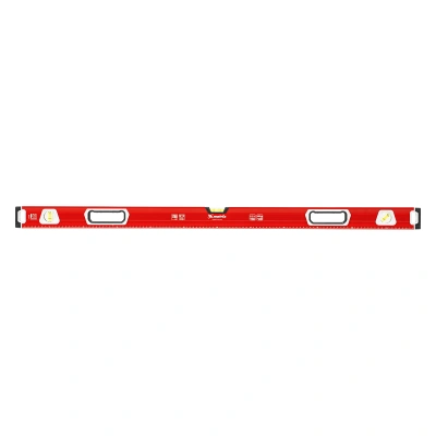 Уровень алюминиевый, магнит, фрезерованный, 3 глазка (1 зеркальный) двухкомпонентные рукоятки, 1200 мм Matrix по ценам производителя в Челябинске с доставкой по всей России