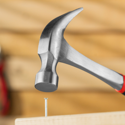 Молоток-гвоздодер, 450 г, цельнометаллический, двухкомпонентная рукоятка Matrix по ценам производителя в Челябинске с доставкой по всей России