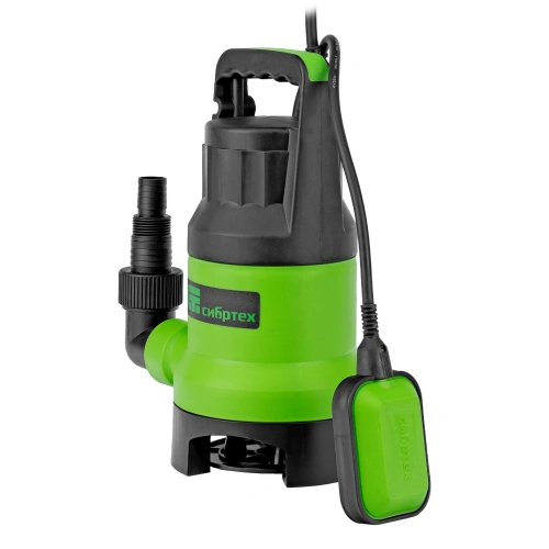 Дренажный насос для грязной воды СДН800-35, 800 Вт, напор 9 м, 13500 л/ч Сибртех по ценам производителя в Челябинске с доставкой по всей России