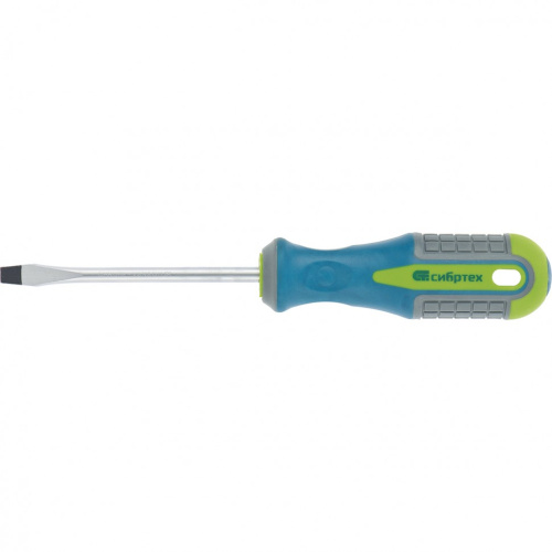 Отвертка, SL6 х 100 мм, CrV, трехкомпонентная рукоятка Сибртех по ценам производителя в Челябинске с доставкой по всей России