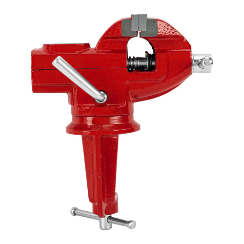 Тиски слесарные, 50 мм, настольные, поворотные, c наковальней MTX по ценам производителя в Челябинске с доставкой по всей России