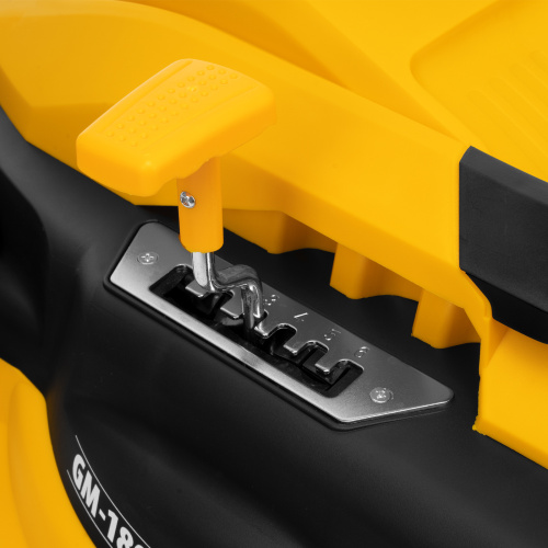 Газонокосилка электрическая GM-1800, 1800 Вт, шир. 38 см, 6 уров., травосб. 40 л. Denzel по ценам производителя в Челябинске с доставкой по всей России