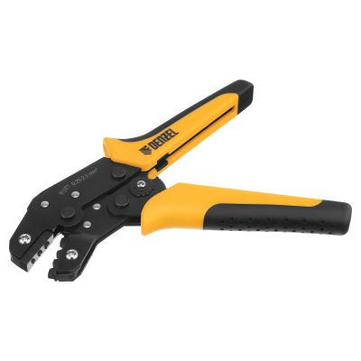 Клещи для обжима неизолированных наконечников НК и НВ, разъемов РП, 0,25 - 2,5 мм2 Denzel по ценам производителя в Челябинске с доставкой по всей России