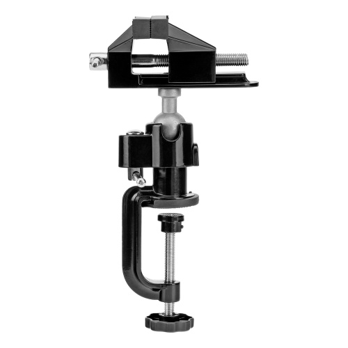 Тиски настольные, многофункциональные, сменная насадка, хомут для дрели, шарнирный механизм, 70 мм Matrix по ценам производителя в Челябинске с доставкой по всей России