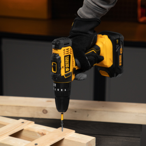 Дрель-шуруповерт аккумуляторная ударная CID-18-02BM, Li-Ion, 18 В, 2 акк. Denzel по ценам производителя в Челябинске с доставкой по всей России