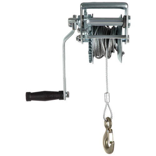 Лебедка шестеренчатая, тяга 0.8 т, тросовая Matrix по ценам производителя в Челябинске с доставкой по всей России