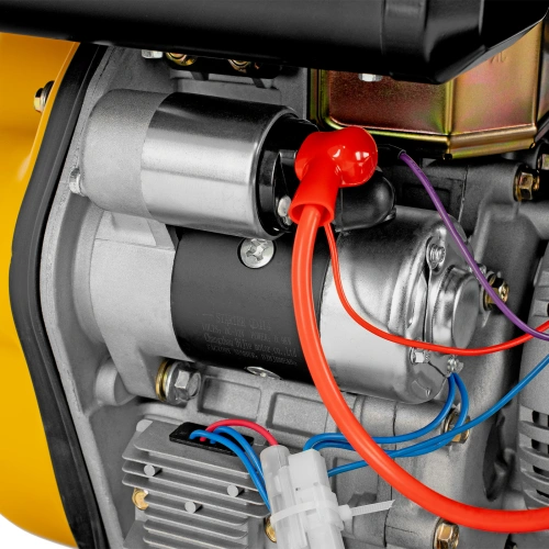 Генератор дизельный DES-55E, 5,5 кВт, 230 В, 11 л, электростартер Denzel по ценам производителя в Челябинске с доставкой по всей России