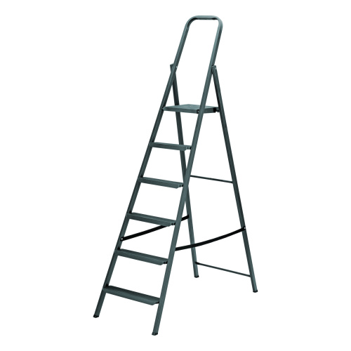 Стремянка 6 ступеней, компактная, стальная Сибртех по ценам производителя в Челябинске с доставкой по всей России