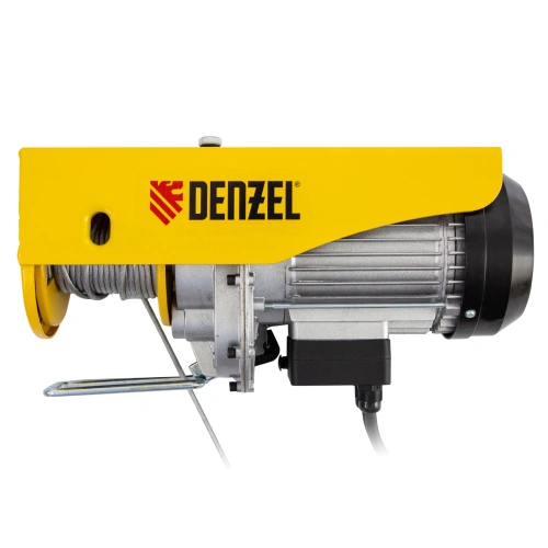 Тельфер электрический TF-500, 0.5 т, 1020 Вт, высота 12 м, 10 м/мин Denzel по ценам производителя в Челябинске с доставкой по всей России