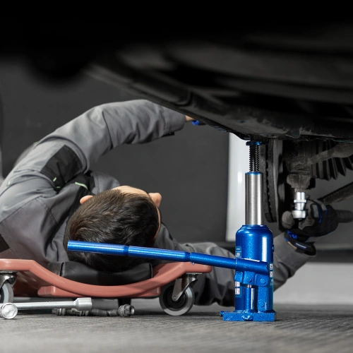 Домкрат гидравлический бутылочный телескопический, 4 т, h подъема 190-480 мм Stels по ценам производителя в Челябинске с доставкой по всей России