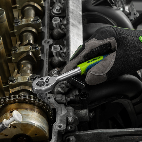 Набор инструментов, 1/2", 3/8", 1/4", пластиковый кейс 160 предм. Сибртех по ценам производителя в Челябинске с доставкой по всей России