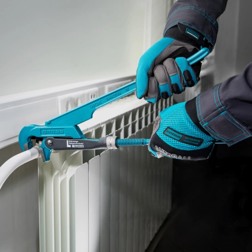 Ключ трубный рычажный 1.5, №2, цельнокованый, CrV, тип "L" Gross по ценам производителя в Челябинске с доставкой по всей России