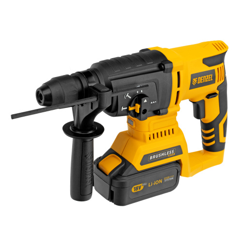 Перфоратор аккумуляторный BLRH-IB-26 Li-Ion, 18 В Denzel по ценам производителя в Челябинске с доставкой по всей России
