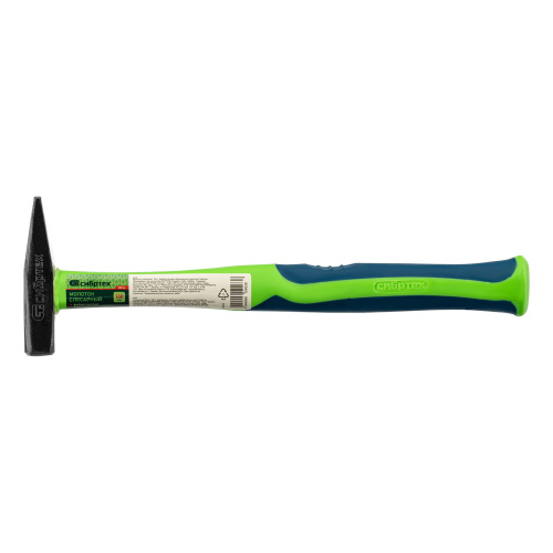 Молоток слесарный, 100 г, фибергласовая обрезиненная рукоятка Сибртех по ценам производителя в Челябинске с доставкой по всей России