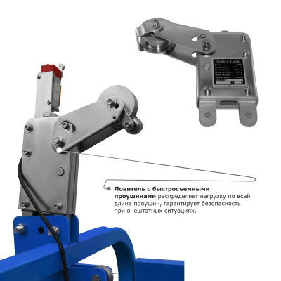 Строительная люлька ZLP-800 (длина платформы 7,5 м, длина троса 100 м) по ценам производителя в Челябинске с доставкой по всей России