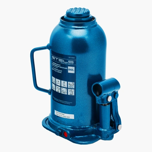 Домкрат гидравлический бутылочный, 20 т, h подъема 235-445 мм Stels по ценам производителя в Челябинске с доставкой по всей России
