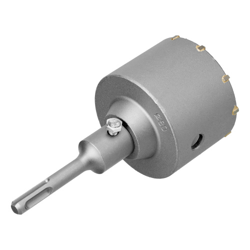 Коронка по бетону в сборе, М22 х 80 мм, SDS Plus Сибртех по ценам производителя в Челябинске с доставкой по всей России