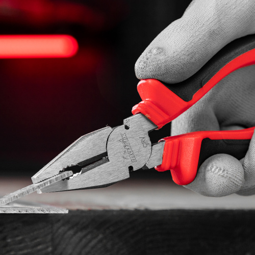 Плоскогубцы комбинированные, 180 мм, хром-ванадий, двухкомпонентные рукоятки Matrix по ценам производителя в Челябинске с доставкой по всей России