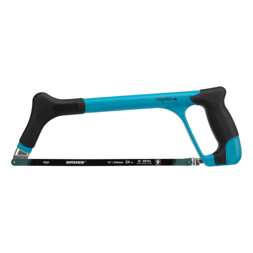 Ножовка по металлу "Piranha", 300 мм, трехкомпонентная металлопластиковая рамка Gross по ценам производителя в Челябинске с доставкой по всей России